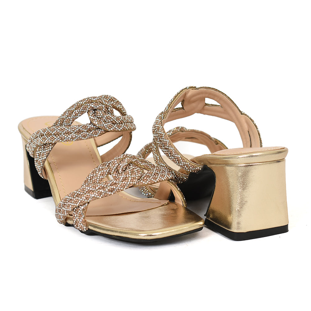 Fancy Slipper Heel