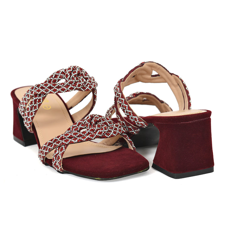 Fancy Slipper Heel