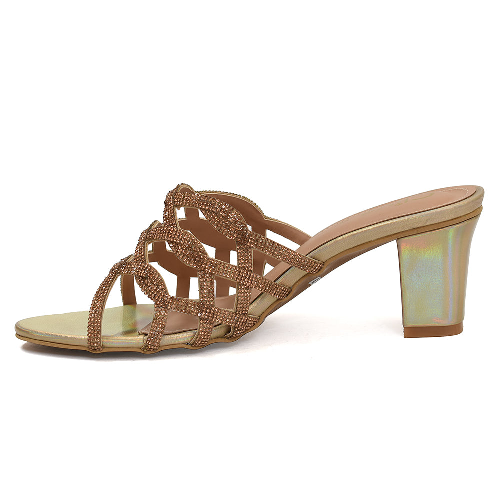 Fancy Slipper Heel