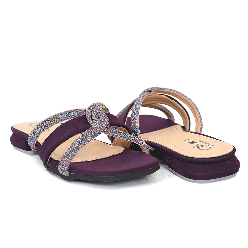Fancy Flat Slipper