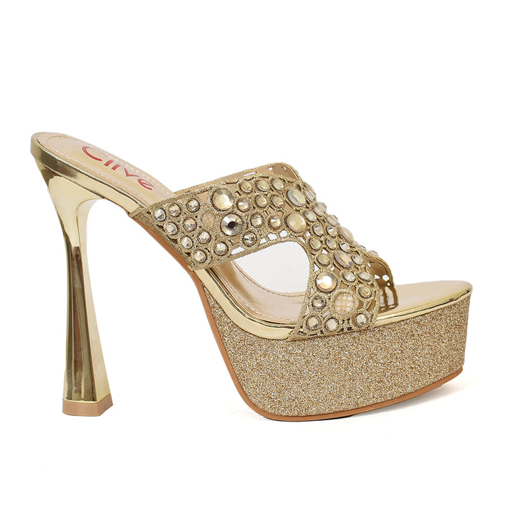 Bridal Slipper Heels