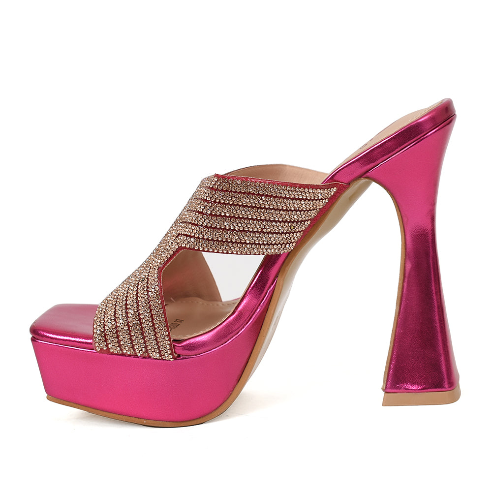 Bridal Slipper Heels
