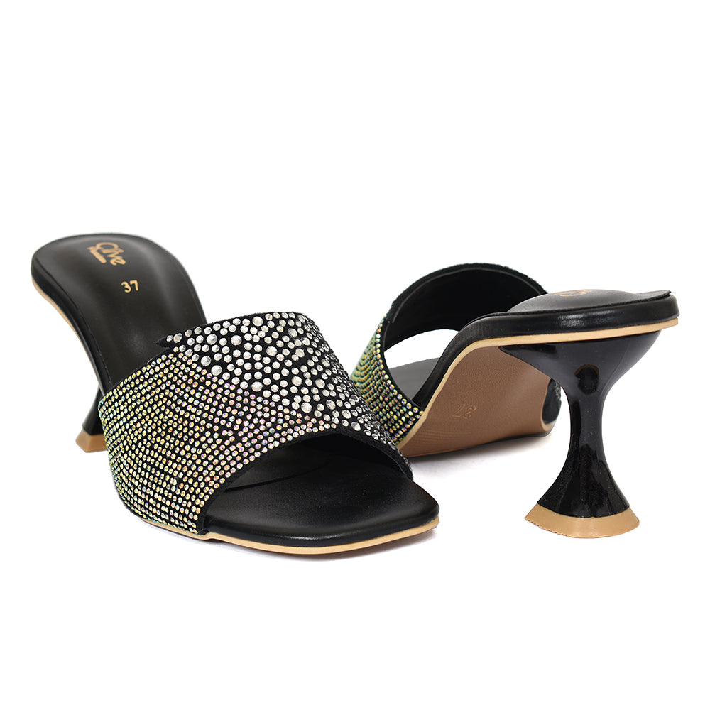 Fancy Slipper Heel