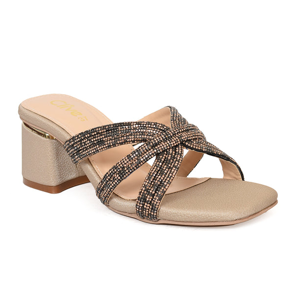 Fancy Slipper Heel
