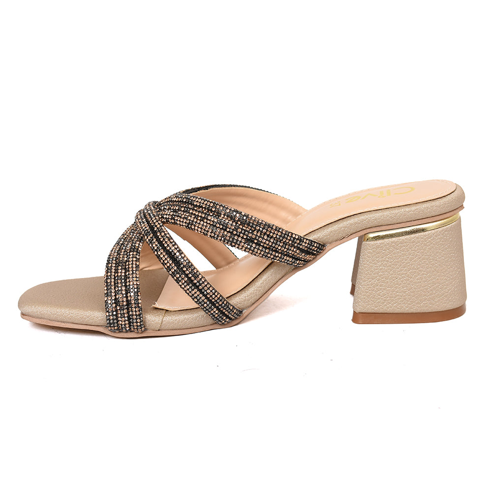 Fancy Slipper Heel