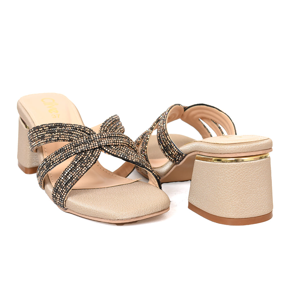 Fancy Slipper Heel