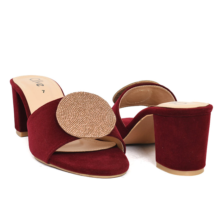 Fancy Slipper Heel