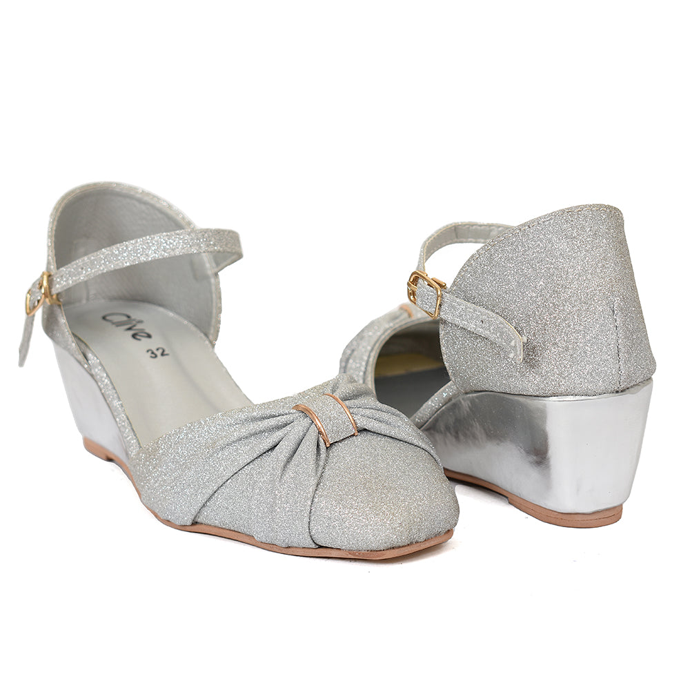 Girls Fancy Court Shoes (Large Size)