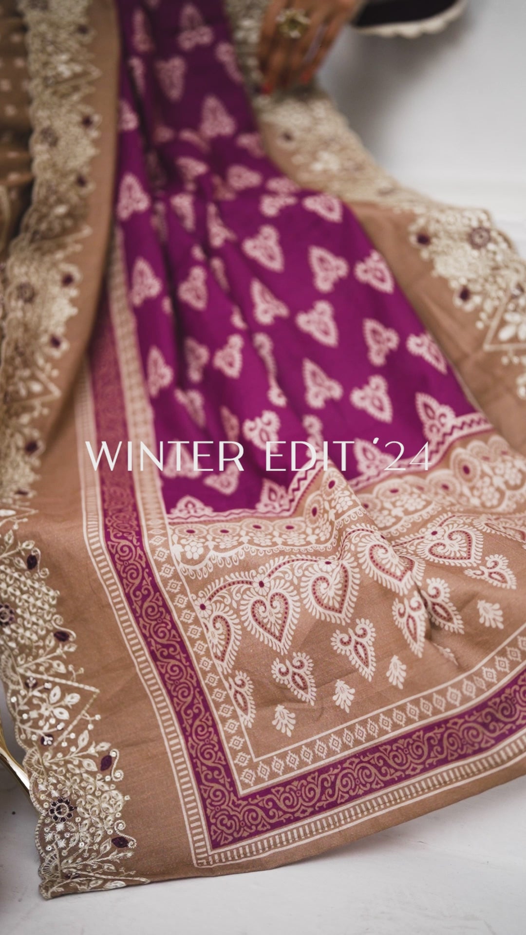 3-PC Embroided Khaddar