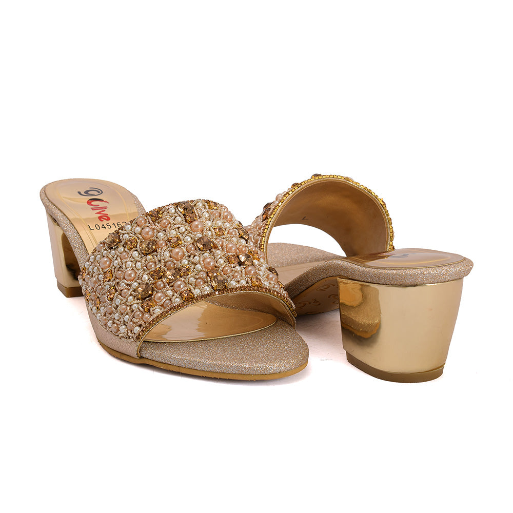 Bridal Slipper Heels