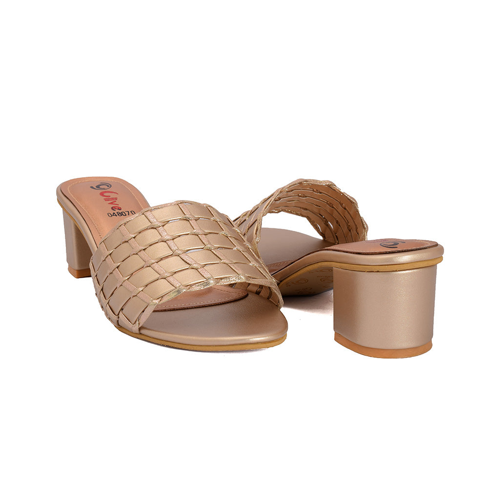 Fancy Slipper Heel