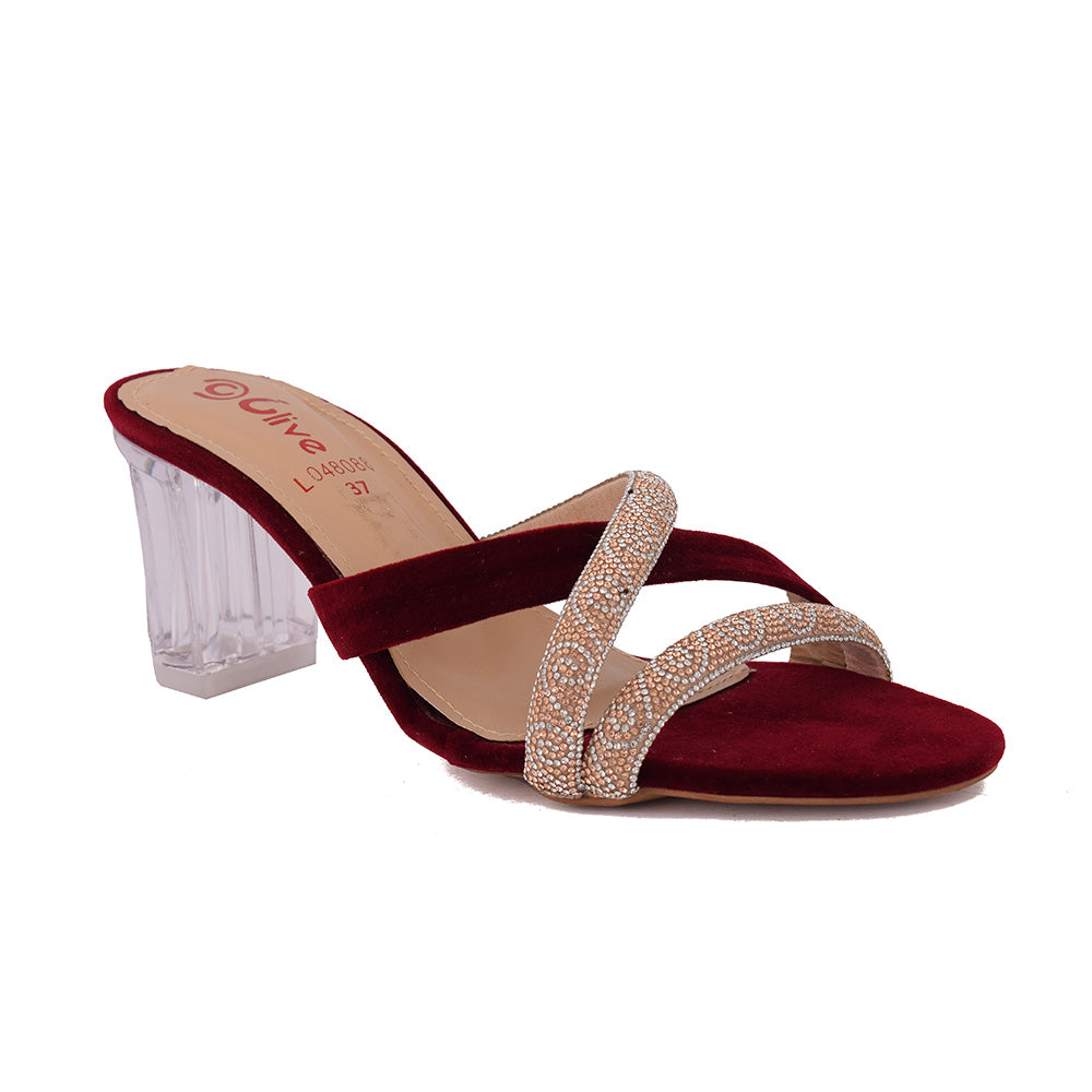 Burgundy Glitter Shoes | ShopStyle