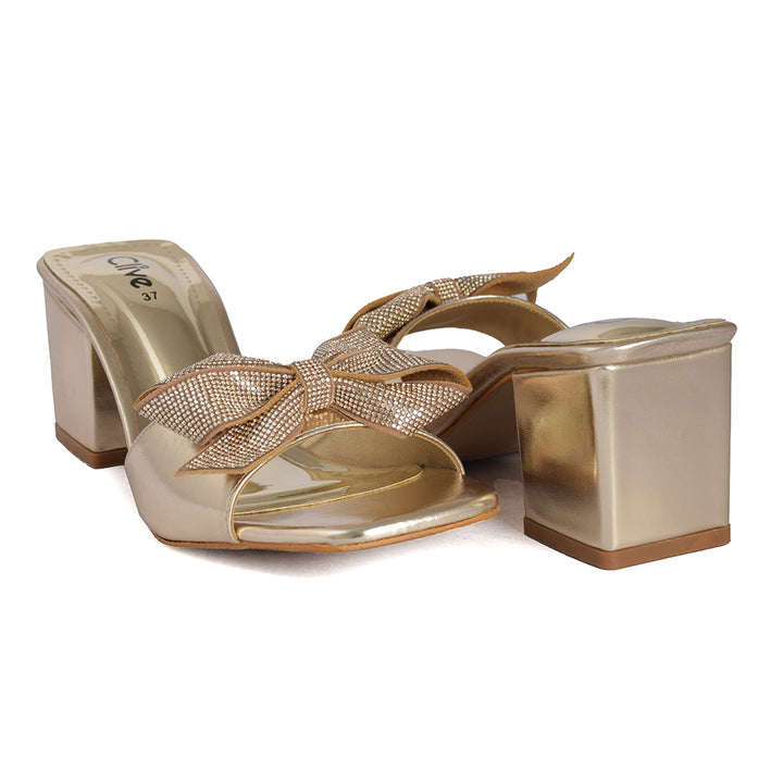 Fancy Slipper Heel