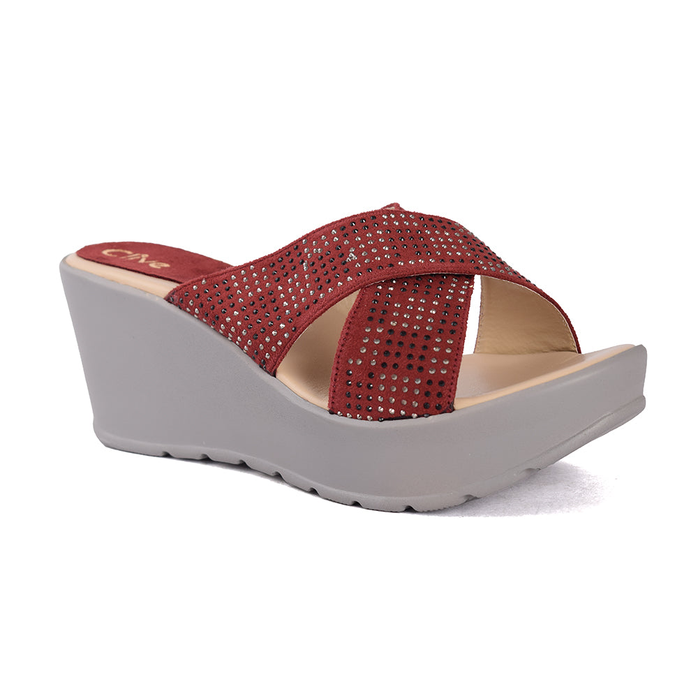 Casual Wedge Slippers